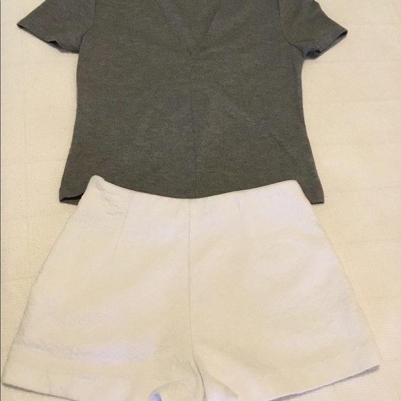 Zara Bundle 3 piece top,skirt short & short Xs /S - Picture 5 of 7